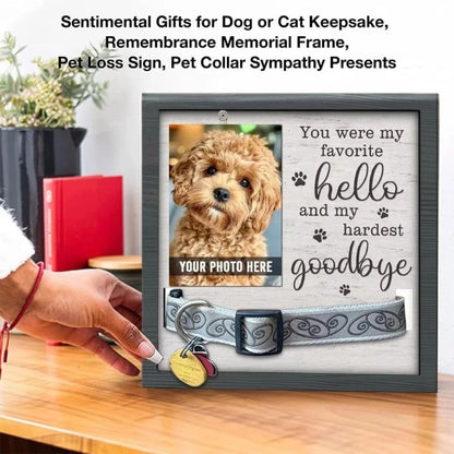 Dog Collar Memorial Frame