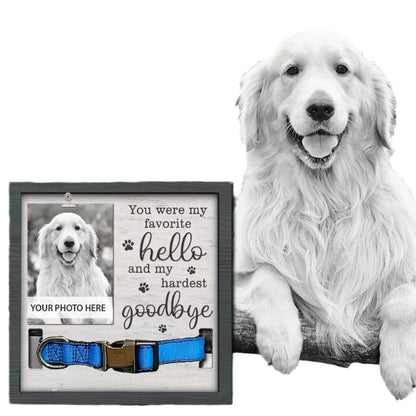 Dog Collar Memorial Frame